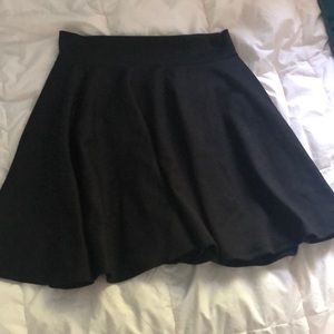 Black Skater Skirt